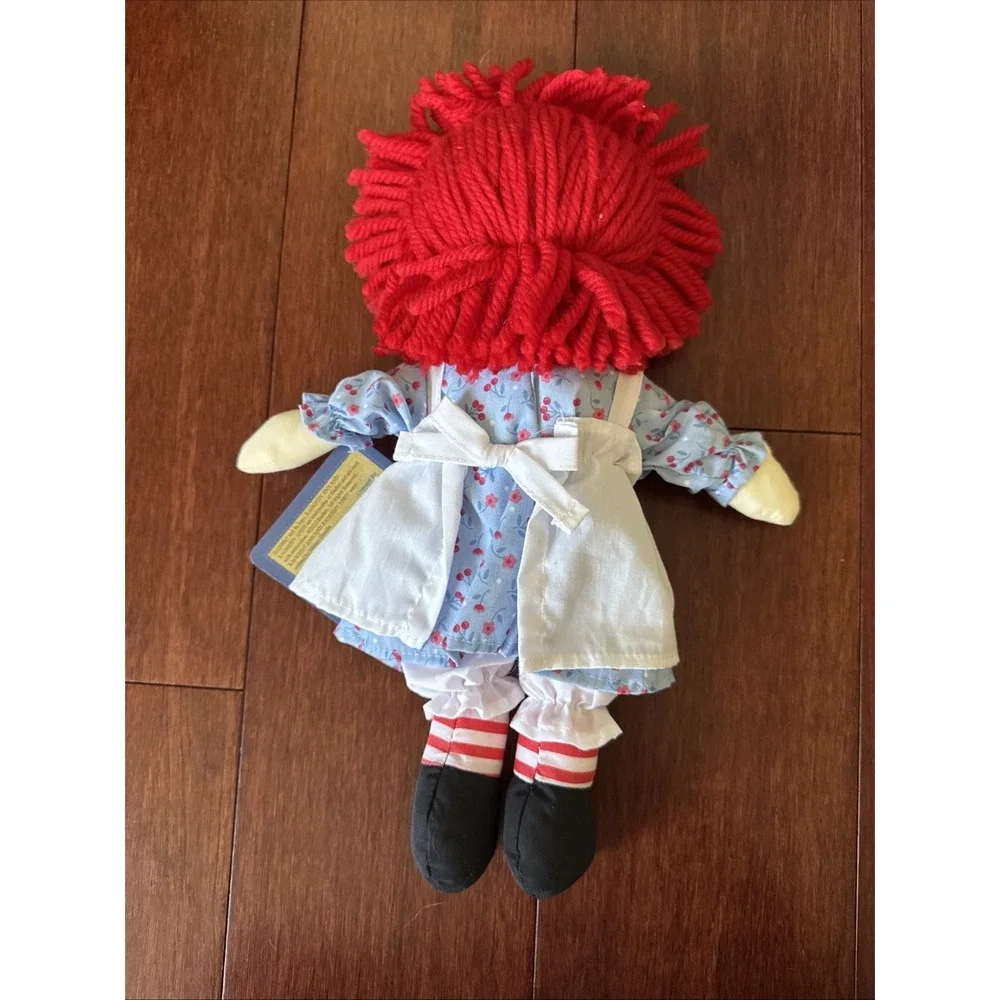 Aurora World Raggedy Ann Classic Rag Doll Cloth Plush #15411 LIKENew 12